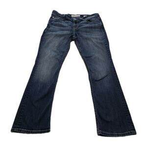 BKE Buckle Harper Bootcut Jeans 34 R Medium Wash Mid Rise Western